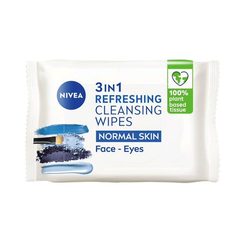 NIVEA WIPES FACIAL CLENSING NORMAL SKIN 25`S